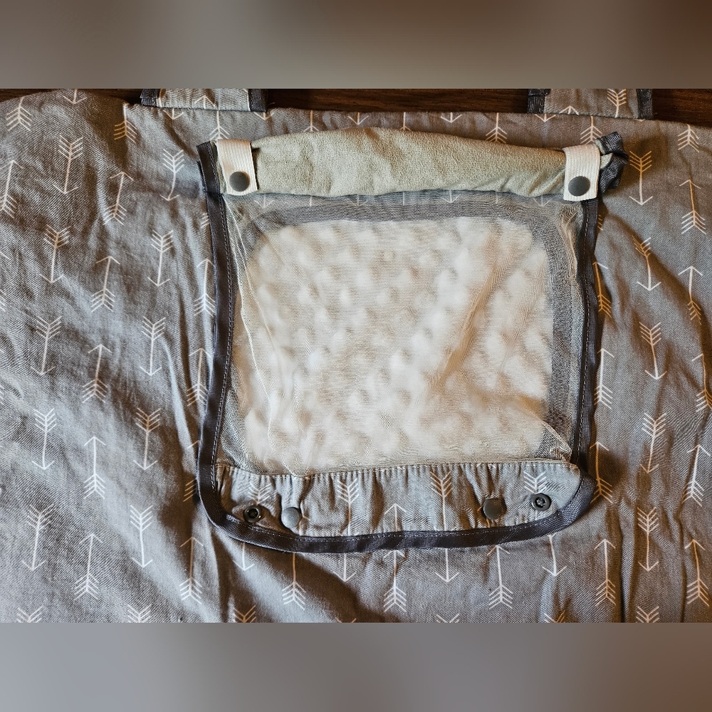 Summer and winter carseat canopy